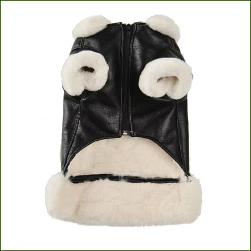 Vue arrière du Manteau Polaire Pour Chien