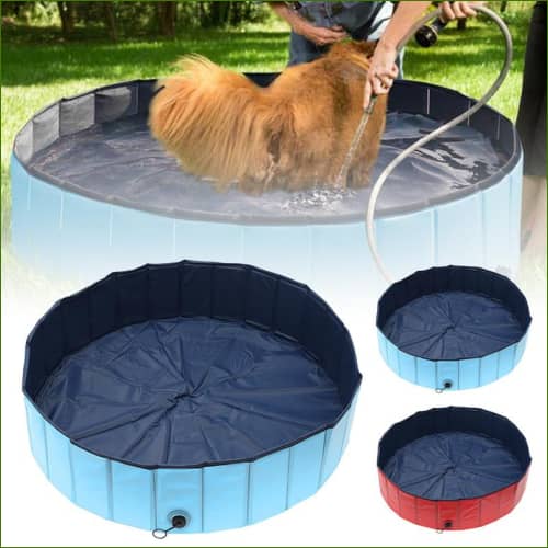 Piscine pliable pour chien