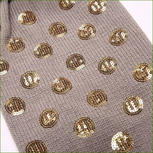 détail des paillettes