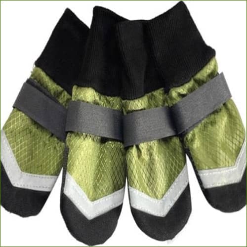 Chaussons Pour Chiens - Souples Et Élégants Vert / Xs 1