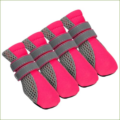Chaussures Dété Respirantes Pour Animal De Compagnie Rose / L