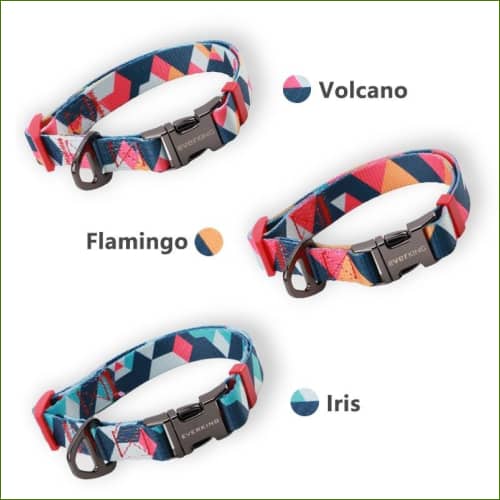 Collier De Luxe En Nylon Souple Coloré Et Design Pépère-shop