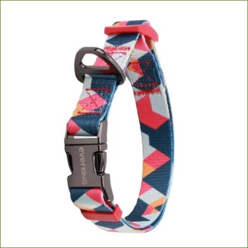 Collier De Luxe En Nylon Souple Coloré Et Design pour chien Flamin / S