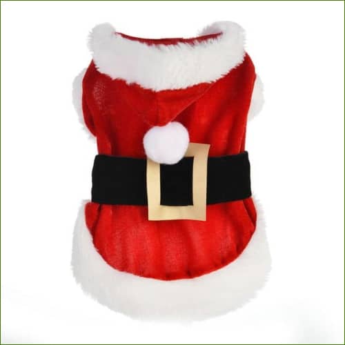 costume De Noel Pour Chien Rouge / L