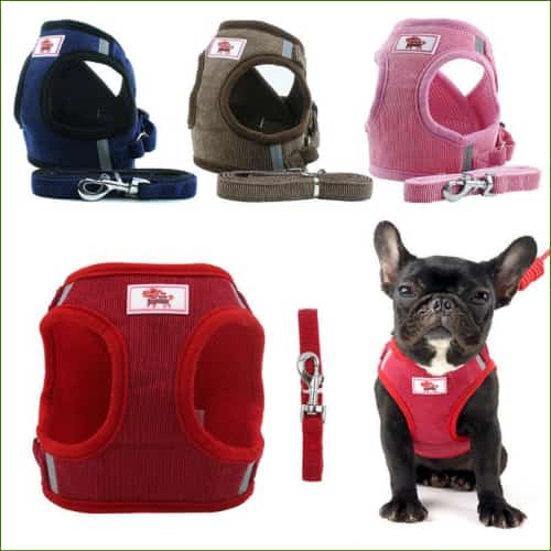 Harnais pour chihuahua - modèle gilet avec laisse - -PEPERE SHOP