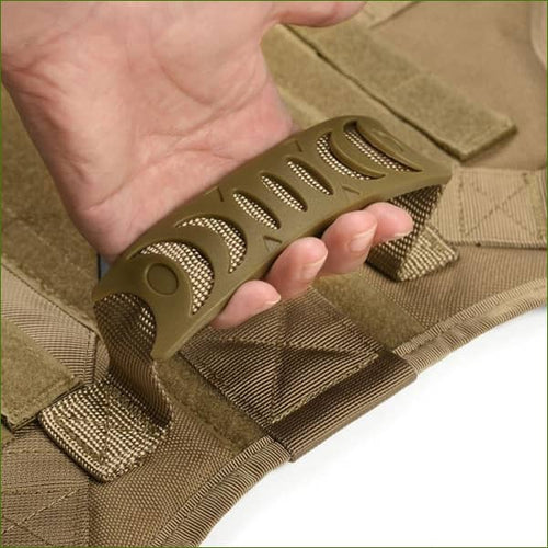 Harnais tactique pour entrainement et formation pour grand chien - détail poignée