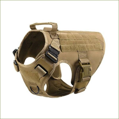 Harnais tactique pour entrainement et formation pour grand chien - Army Green / L-PEPERE SHOP