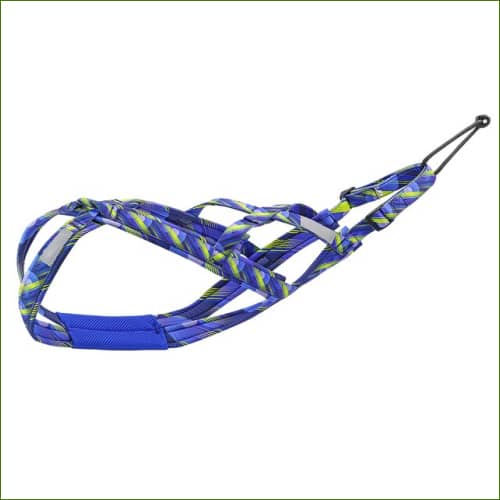 Harnais Traction Canicross En Nylon Bleu / 2Xl