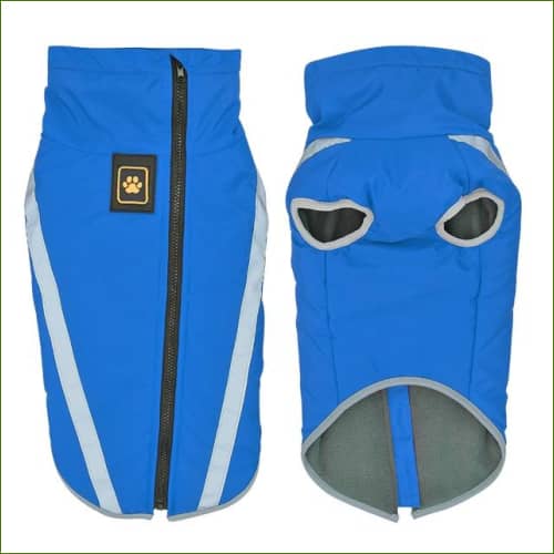 Manteau manches courtes pas cher pour chien MIDOG Bleu 2 / 6Xl