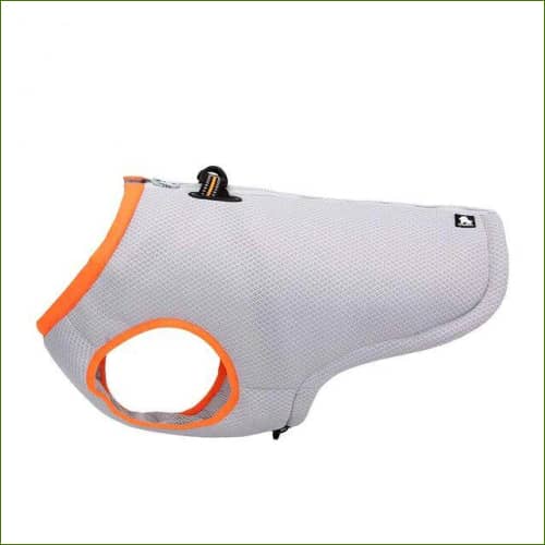 Manteau Rafraichissant Chien Ajustable True Love Gris-Orange / S