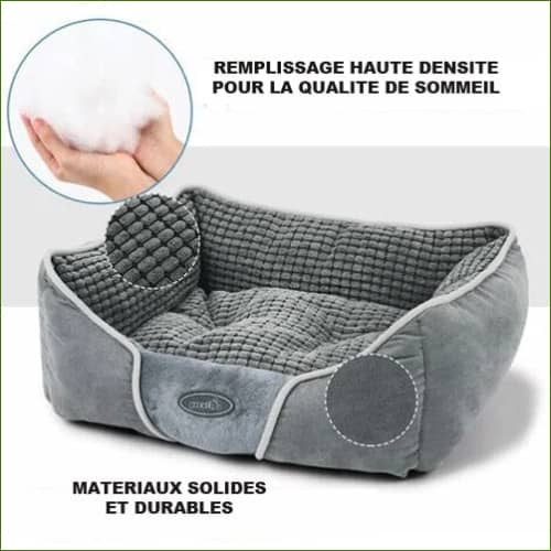 couchage avec remplissage résiliant