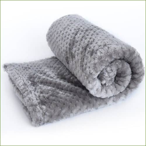 couverture Pour Chien En Polaire Gris / 70X100