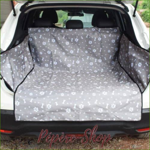 Protection De Coffre Voiture Pour Chien Tylan Gris