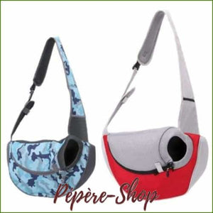 Sac bandoulière pour chien ou chat WELLPET Design en polyester/