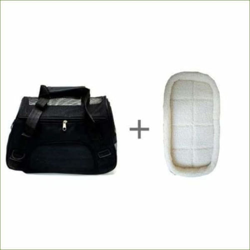 black Wool mat / 43x21x30cm