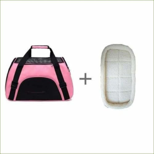 pink Wool mat / 53x26x36cm