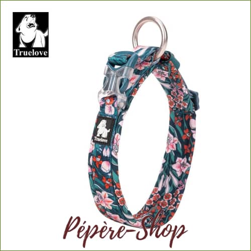 Collier Pour Chien Au Motif Floral True Love