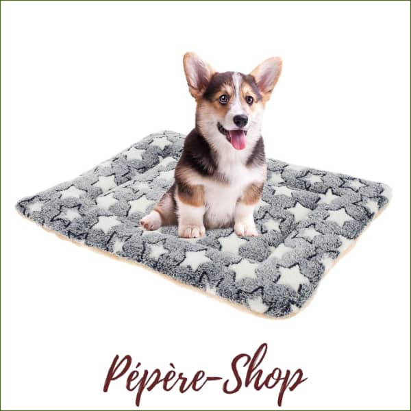 Couette pour chien en flanelle douce et chaude - -PEPERE SHOP