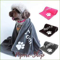 Couverture Personnalisé Pour Chien Douillette - Pépère shop