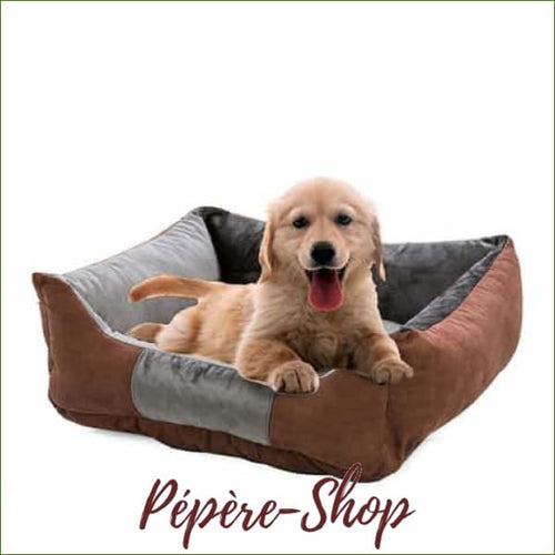 Panier doux confortable et lavable pour chien - -PEPERE SHOP