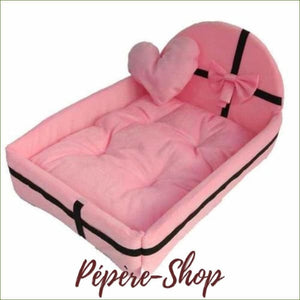 Panier design original en forme de lit pour petit chien - -PEPERE SHOP